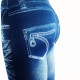 Leggings Style JEANS BLEU