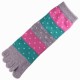 Pack de 6 Paires Chaussettes à doigts Mixte