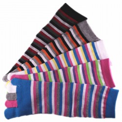 Pack de 5 Paires Chaussettes à doigts Toe Toe Mixte