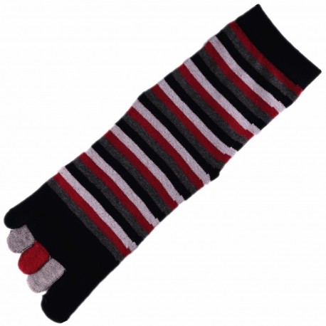 Pack de 2 Paires Chaussettes à doigts Toe Toe Mixte