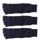 Pack de 3 Paires Chaussettes à doigts Toe Toe Mixte