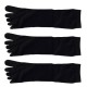 Pack de 3 Paires Chaussettes à doigts Toe Toe Mixte