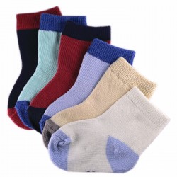 Pack de 6 Paires Chaussettes Bébé