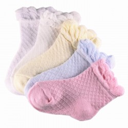 Pack de 5 Paires Chaussettes Bébé