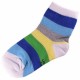 Chaussettes Enfant Rayée Multicolores Mixte