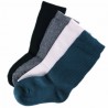 Pack de 4 Paires Chaussettes Hautes bébé