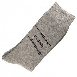 Chaussettes Homme Classique Coton Gris