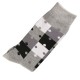 Pack de 2 Chaussettes Homme ClassiquePuzzle Coton Gris