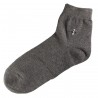 Pack de 2 Paires Chaussettes Homme Classique Coton Gris Foncé