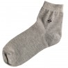 Pack de 2 Paires Chaussettes Homme Classique Coton Gris