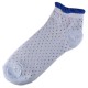 Socquettes Coton Petits Pois Femme T.U. Bleu