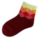 Pack de 12 Paires Chaussettes Assorties Garçon Coton Motifs Ecossais
