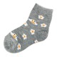 Pack de 12 Paires Chaussettes Assorties Fille Coton Motifs Fleurs