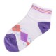 Pack de 6 Paires Chaussettes Assorties Fille Coton Motifs Ecossais