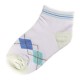 Pack de 12 Paires Chaussettes Assorties Fille Coton Motifs Ecossais