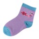 Pack de 4 Paires Chaussettes Assorties Fille Coton Motifs Fleurs