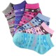 Pack de 6 Paires Chaussettes Assorties Fille Coton Motifs Nordiques