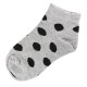 Pack de 12 Paires Chaussettes Assorties Fille Coton Motifs Petits Pois