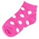 Pack de 12 Paires Chaussettes Assorties Fille Coton Motifs Petits Pois