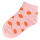 Pack de 12 Paires Chaussettes Assorties Fille Coton Motifs Petits Pois