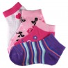 Pack de 4 Paires Chaussettes Assorties Fille Coton