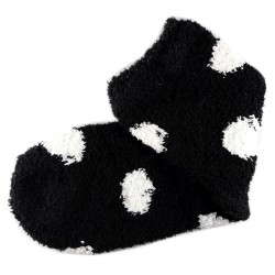 Pack de 3 Paires Chaussettes Chaudes Polaire Motif à Pois