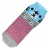 Chaussettes Chaudes Polaire Motif Animal Fuschia