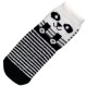 Chaussettes Chaudes Polaire Motif Animal Noir