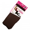 Collant Opaque Coloré 60DEN Chocolat Color Block