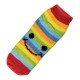 Pack de 6 Paires Chaussettes Chaudes Motif Happy Smile T.U.