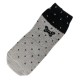 Pack de 5 Paires Chaussettes Chaudes Motif Papillon et Petit Pois T.U.