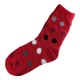 Pack de 6 Paires Chaussettes Chaudes Mixte Motif Petit Pois T.U.