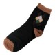 Pack de 4 Paires Chaussettes Chaudes Assorties Polaire Motif Losange T.U.