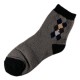 Pack de 4 Paires Chaussettes Chaudes Assorties Polaire Motif Losange T.U.