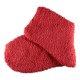 Pack de 2 Paires Chaussettes Chaudes Polaires T.U. Rouge capucine