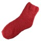 Pack de 2 Paires Chaussettes Chaudes Polaires T.U. Rouge capucine