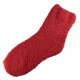 Pack de 2 Paires Chaussettes Chaudes Polaires T.U. Rouge capucine