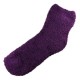 Pack de 2 Paires Chaussettes Chaudes Polaires T.U. Violet