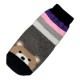 Pack de 6 Paires Chaussettes Chaudes Motif Nounours T.U.