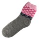 Pack de 6 Paires Chaussettes Chaudes Assorties Polaire T.U.