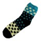 Pack de 6 Paires Chaussettes Chaudes Assorties Polaire Motif Petit Pois T.U.