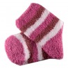 Pack de 2 Paires Chaussettes Chaudes Polaire Motif Rayée