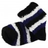 Pack de 2 Paires Chaussettes Chaudes Polaire Motif Rayée