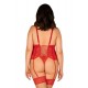 Blossmina Corset et string - Rouge