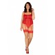 Blossmina Corset et string - Rouge