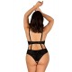 Jagueria Body ouvert - Noir