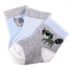 Pack de 3 Paires Chaussettes Coton Bébé