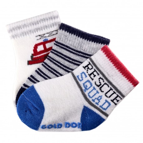 Pack de 3 Paires Chaussettes Bébé