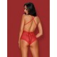 Fiorenta Body ouvert - Rouge