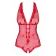 Fiorenta Body ouvert - Rouge